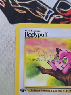 Pokemon TCG Jigglypuff 1st Edition 54/64 Non Holo Jungle Unlimited WoTC Vintage - Image 3