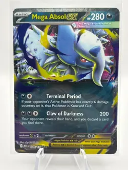 Mega Absol ex - Double Rare - Pokemon ME01: Mega Evolution - 086/132 NM - Image 1
