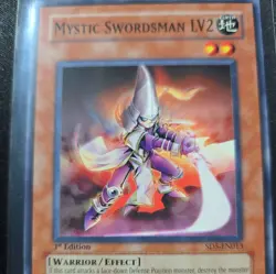 Mystic Swordsman LV2 #SD5-EN013 (Common, 1st Edition, Played / LP) Yugioh - Image 4