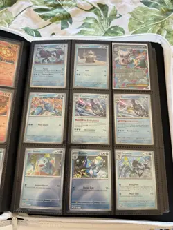 Pokemon Mega Evolution Base Master Set ALL REVERSE C/U/R/EX 132 Cards W/ Binder - Image 5