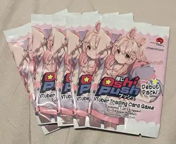 Oshi Push: Vtuber Card Game Pre-Debut Pack LOT of 5 - Image 1