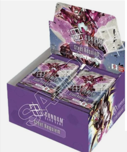 GUNDAM CARD GAME: Steel Requiem Booster Box GD03 BANDAI English - Image 1
