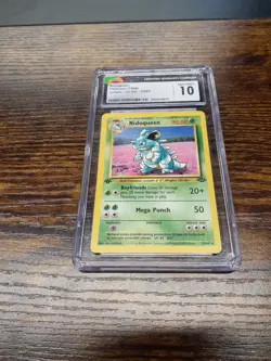 CGC 10 MINT Nidoqueen 1999 Jungle 1st Edition 23/64 Pokemon Card - Image 1