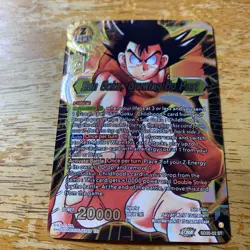 Dragonball Super Card Game, Z Awaken-Son Goku,Growing Up Fast-Foil Card-SD20-02 - Image 1