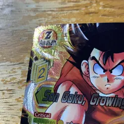 Dragonball Super Card Game, Z Awaken-Son Goku,Growing Up Fast-Foil Card-SD20-02 - Image 2