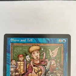 Show and Tell Urza's Saga Regular Light Play MTG Magic - Image 2