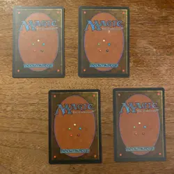 4x White Ward NM+ NEVER PLAYED MTG Fourth 4th Ed. Magic x4 FAST SHIPPING - Image 2