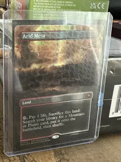 Arid Mesa (Borderless) (Dragonscale Foil) Special Guests Foil - Image 2