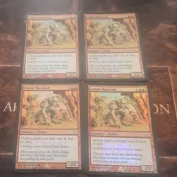 1x Goblin Warchief Foil FNM DCI Promo MP - Image 1