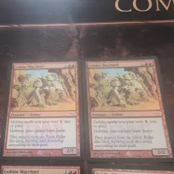 1x Goblin Warchief Foil FNM DCI Promo MP - Image 2