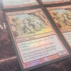 1x Goblin Warchief Foil FNM DCI Promo MP - Image 5