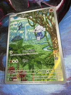 Meditite 153/142 Sv07: Stellar Crown Illustration Rare Holo Pokemon TCG NM - Image 2