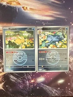 Pokemon Psyduck #039/217 English Ascended Heroes Reverse Holo Love Ball Golduck - Image 1
