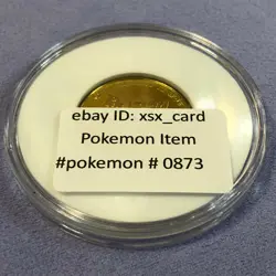 Pokemon 1997 Banpresto Metal Gold Coin - Nintendo - No.149 Dragonite - #0873 - Image 2