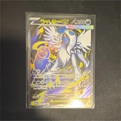 Pokemon Mega Absol EX 161/132 Me01: Mega Evolution Full Art Holo Ultra Rare - Image 1