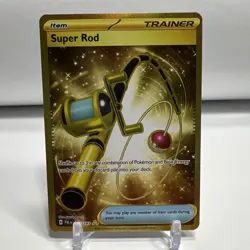 Pokemon TCG SV Paldea Evolved Super Rod Trainer 276/193 Hyper Rare One Owner - Image 1