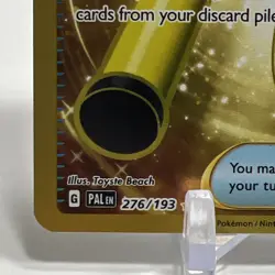 Pokemon TCG SV Paldea Evolved Super Rod Trainer 276/193 Hyper Rare One Owner - Image 4