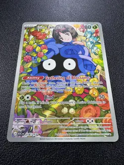 Pokemon: Erika's Tangela Illustration Rare Full Art Holo 218/217 Ascended Heroes - Image 2