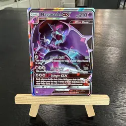 Pokemon - Naganadel GX 56/131 Sm-Forbidden Light Holo (2018) - Image 1