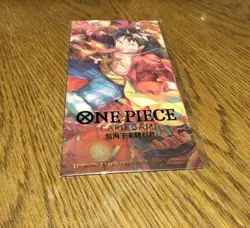 Set of 4 - ONE PIECE TCG Luffy P-001 Chinese New Year Red Packet Promo Card Game - Image 1