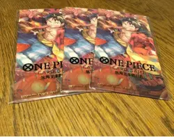 Set of 4 - ONE PIECE TCG Luffy P-001 Chinese New Year Red Packet Promo Card Game - Image 4