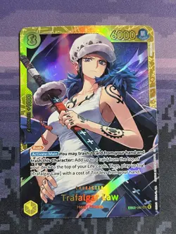 One Piece TCG Trafalgar Law SEC EB03-062 (English) Heroines Edition EB03 NM! - Image 1