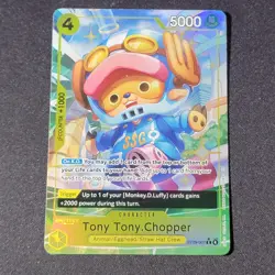 One Piece CCG- Tony Tony.Chopper (Full Art) - Starter Deck 29: Egghead (ST-29) - Image 1
