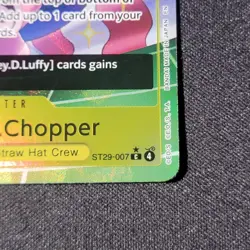 One Piece CCG- Tony Tony.Chopper (Full Art) - Starter Deck 29: Egghead (ST-29) - Image 5
