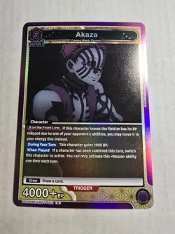 Union Arena Demon Slayer Vol 2 Akaza Rare Foil UEX05BT/KMY-P-002 - Image 1