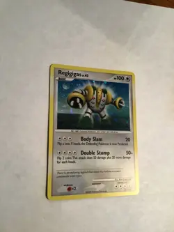Regigigas 4/17 Holo Rare POP Series 9 Promo Pokemon Card 2009 - Image 2