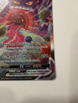 Pokemon Gengar VMAX Alternate Art Secret Holo Card 271/264 Swsh08: Fusion Strike - Image 4