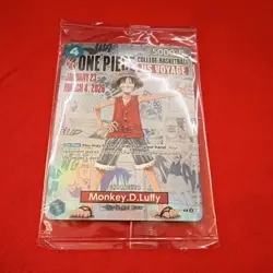One Piece Monkey.D Luffy Us College Basketball Card Limited Promo *SEALED* P-056 - Image 3