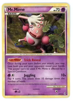 Mr. Mime 29/95 Call of Legends Pokemon Card - Image 1