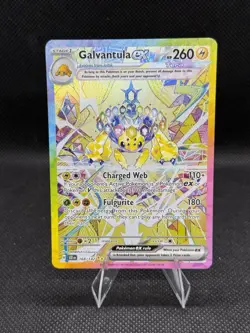 Galvantula ex 168/142 🕷 ⚡Stellar Crown Special Illustration Rare Pokemon Card - Image 1