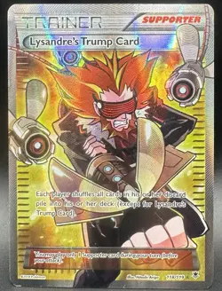 Pokemon TCG Lysandre's Trump Card 118/119 XY Phantom Forces English MP Card - Image 1