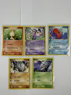 Vintage Lot Of 40 Pokemon EX Emerald Non Holo Cards NM-LP - Image 4