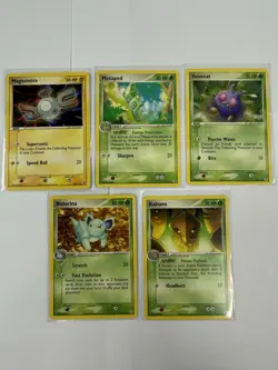 Vintage Lot Of 40 Pokemon EX FireRed & LeafGreen Non Holo Cards NM-LP - Image 2