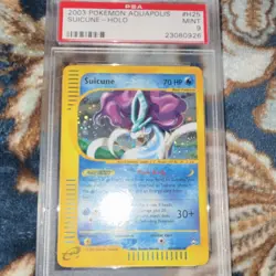 Pokemon Aquapolis Suicune H25 Holo Rare PSA 9 Graded Card English 2003 - Image 4