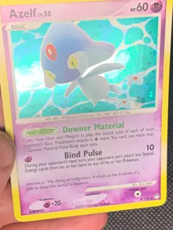 Azelf 4/123 Holo SWIRL - Mysterious Treasures Pokemon Card - NM - Image 2