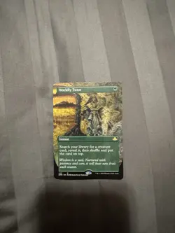 Worldly Tutor (Borderless) Dominaria Remastered Regular - Image 1