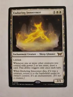 MTG - Enduring Innocence - DSK 0006 - Duskmourn - Rare - Magic the Gathering - Image 1
