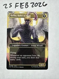 Kefka, Court Mage (Borderless) M0398 Final Fantasy Magic the Gathering MTG NM - Image 2