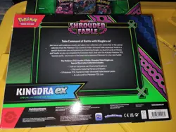 Pokemon TCG: Shrouded Fable, Set of Greninja and Kingdra EX Boxes Sealed - Image 2