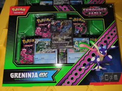 Pokemon TCG: Shrouded Fable, Set of Greninja and Kingdra EX Boxes Sealed - Image 3