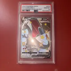 Psa 10 Shiny Charizard V Champion's Path 079/073 2020 Sword Shield Fast Ship - Image 1