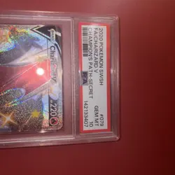 Psa 10 Shiny Charizard V Champion's Path 079/073 2020 Sword Shield Fast Ship - Image 3