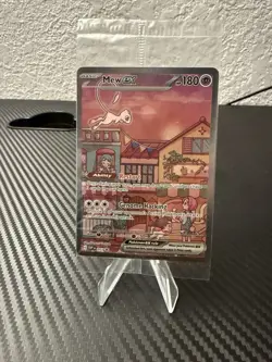 Mew ex SVP 053 Pokemon TCG Scarlet Violet 151 Black Star Promo Full Art SEALED - Image 1