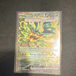 Pokemon Teal Mask Ogerpon EX 211/167 SV06 Illustration Rare Holo Basic 210 HP - Image 1