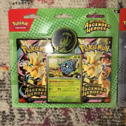 2 Pokemon TCG ME2.5 Ascended Heroes 2-Pack Blister Bundle Larry Erika Sealed New - Image 2