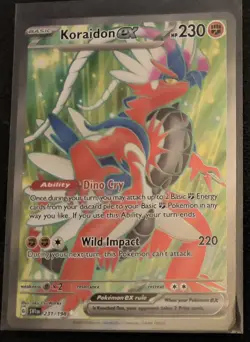 Koraidon Ex #231/198 (Scarlet & Violet Base Set) SV01 Pokemon NM - Image 1